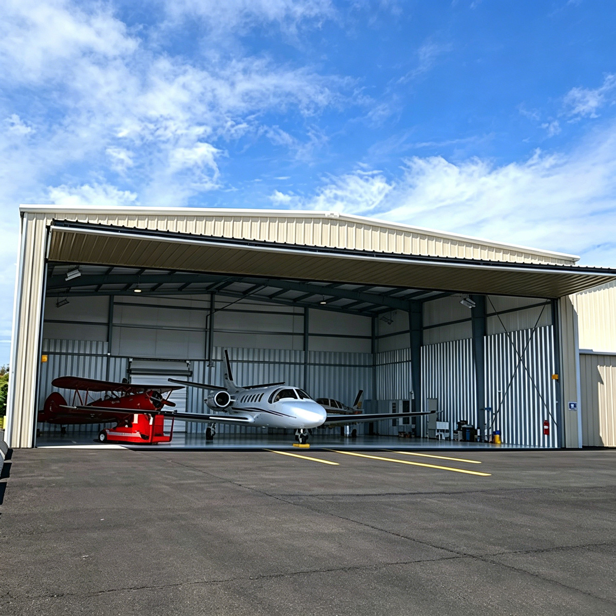 Steel Structure Aircraft Hangar