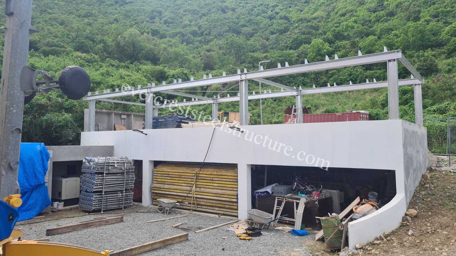 Galvanized Steel Structure Canopy