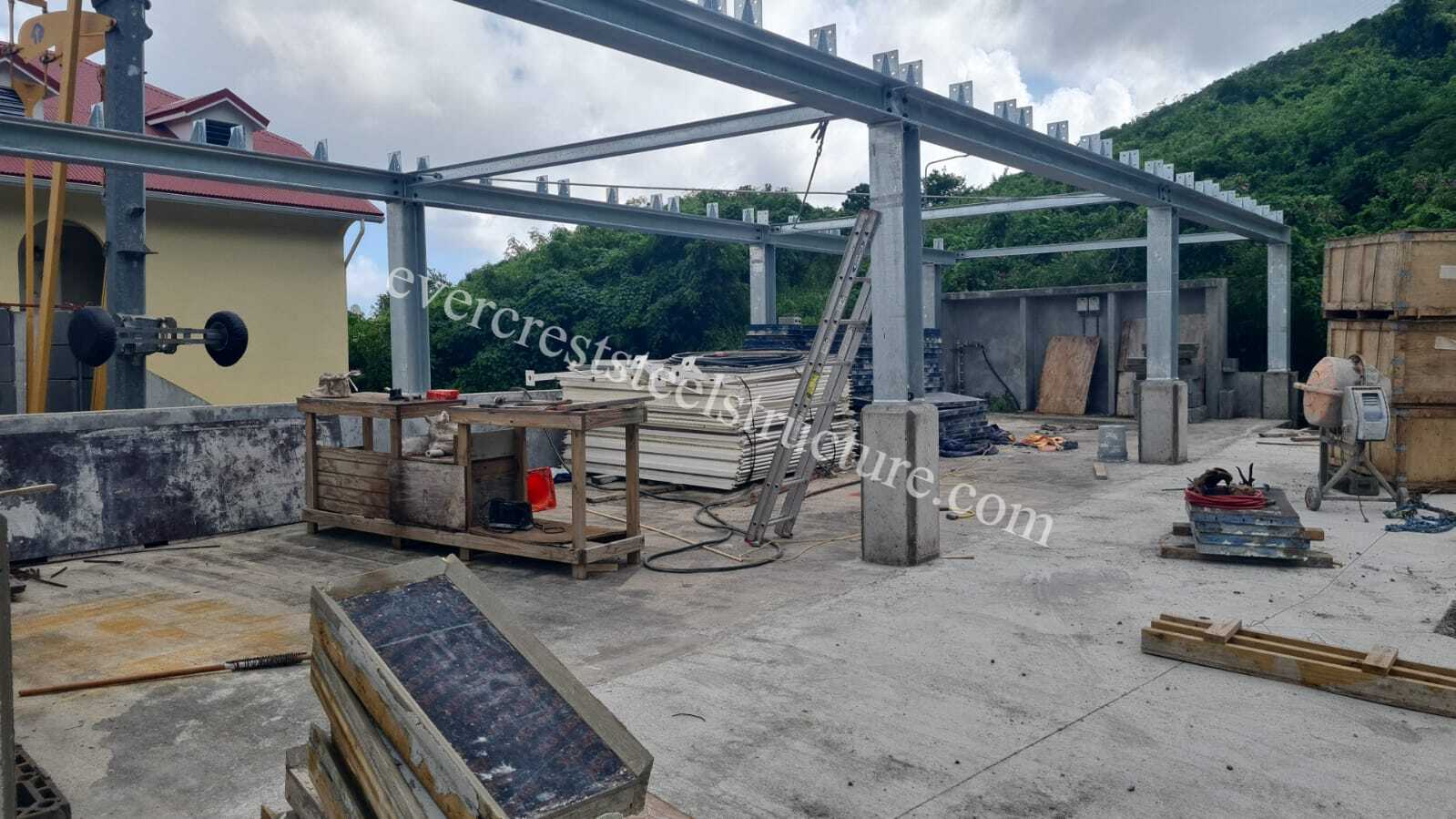 Galvanized Steel Structure Canopy
